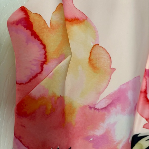 Calvin Klein Floral Watercolor Sheath Dress 6 NWT - Picture 10 of 10